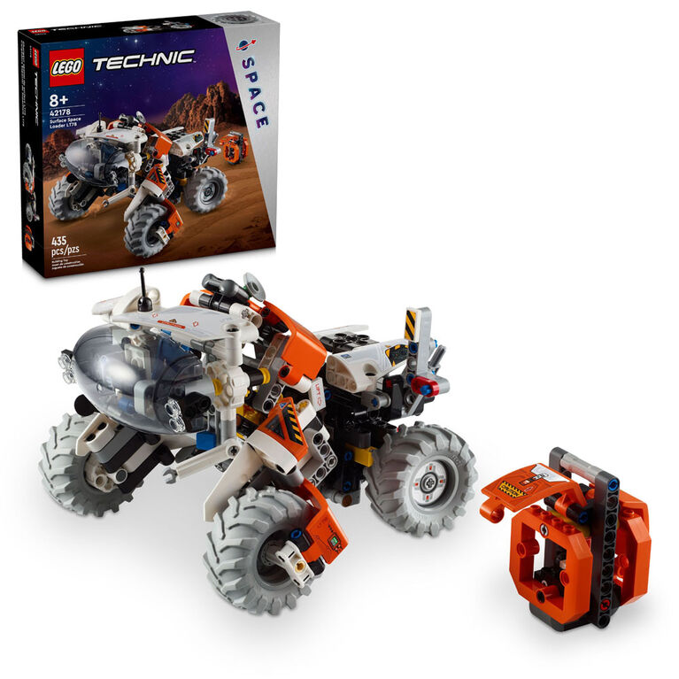 LEGO TECHNIC 42178 CARGADORA ESPACIAL DE SUPERFICIE LT78 (435 PIEZAS) - 1