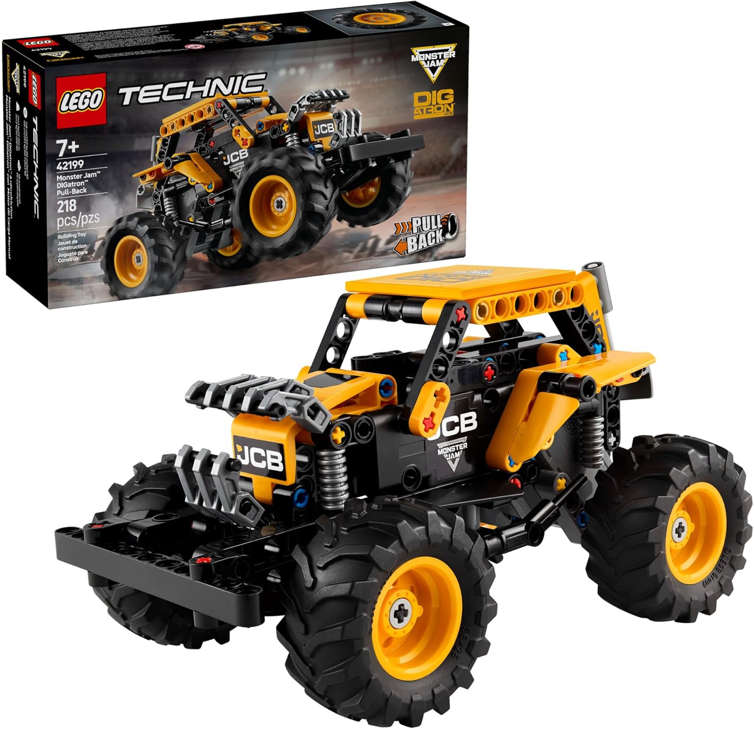 LEGO TECHNIC 42199 MONSTER JAM™ DIGATRON™ CON MOTOR DE CARGA MANUAL - 1