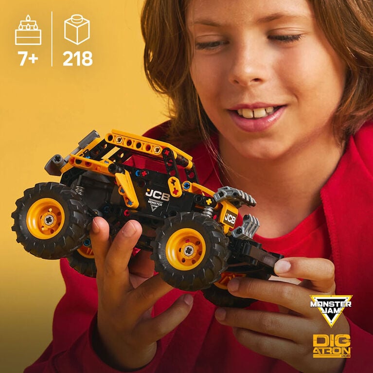 LEGO TECHNIC 42199 MONSTER JAM™ DIGATRON™ CON MOTOR DE CARGA MANUAL - 3