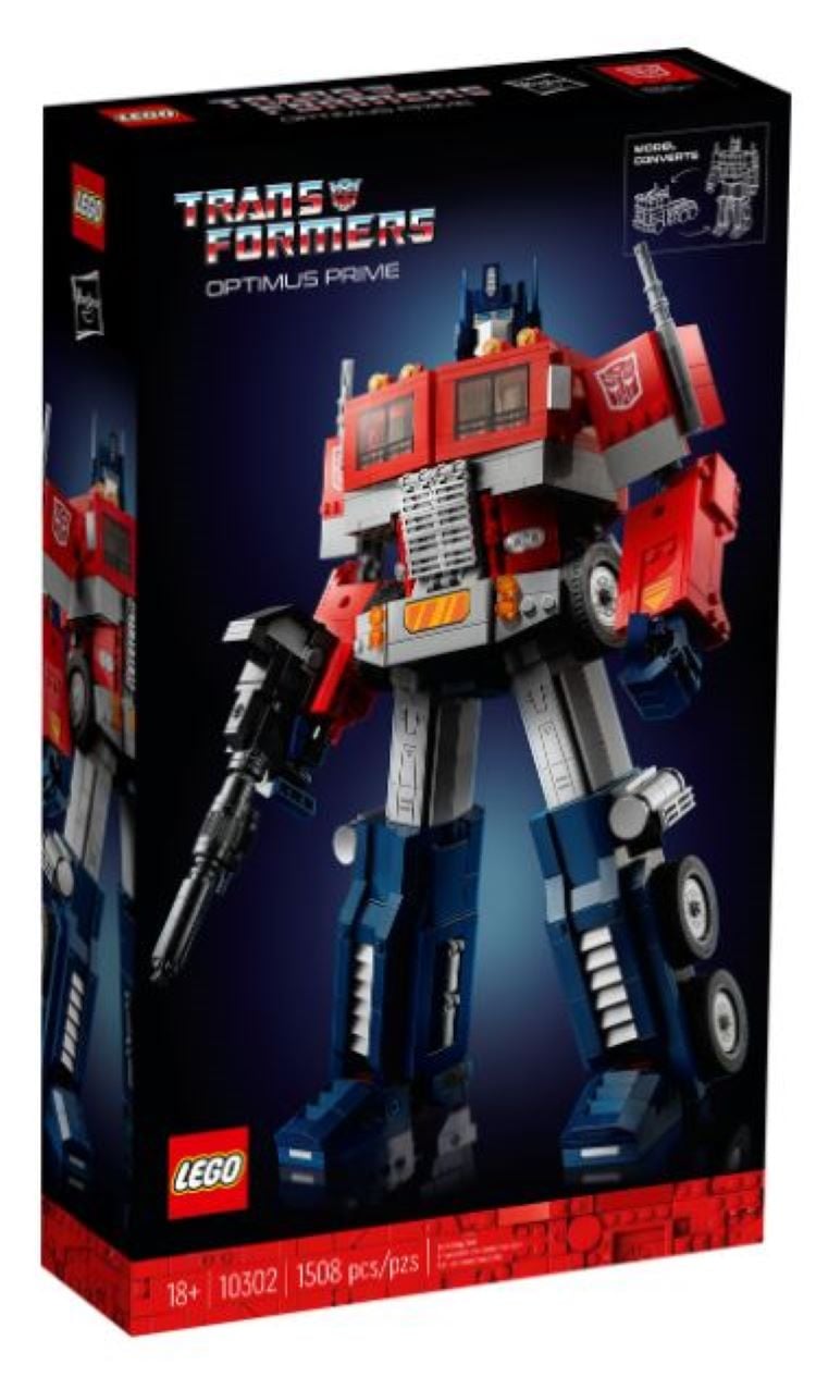 LEGO TRANSFORMERS 10302 OPTIMUS PRIME  (1508 PIECES) - 2