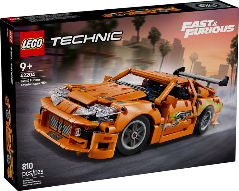 LEGO TECHNIC 42204 FAST AND FURIOUS TOYOTA SUPRA MK4 (810 PIEZAS) - 2