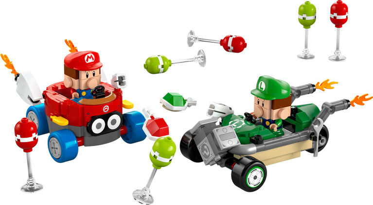 LEGO SUPER MARIO 72034 MARIO KART BABY MARIO VS. BABY LUIGI - 3