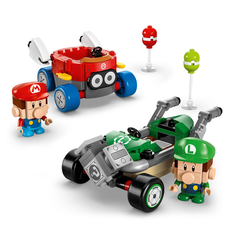 LEGO SUPER MARIO 72034 MARIO KART BABY MARIO VS. BABY LUIGI - 4