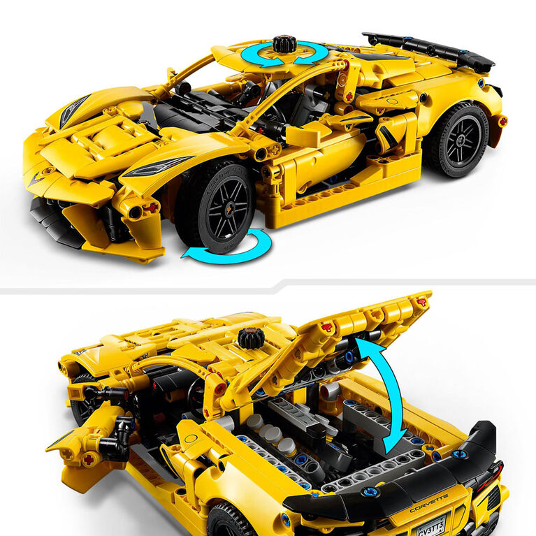 LEGO TECHNIC 42205 CHEVROLET CORVETTE STINGRAY (732 PIEZAS) - 5