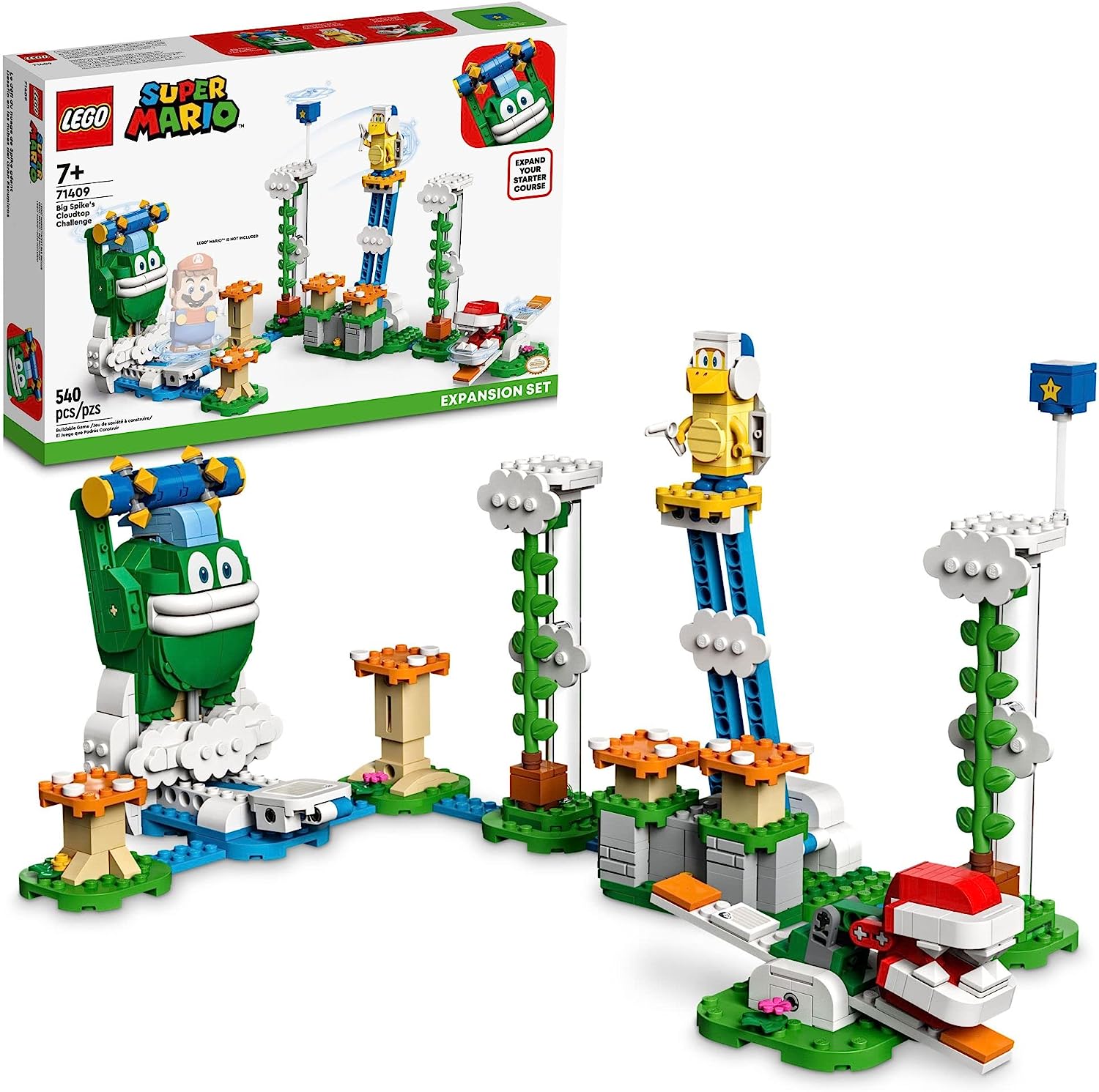 LEGO SUPER MARIO 71409 DESAFÍO EN LAS NUBES DEL GRAN SPIKE (540 PIEZAS) - 1