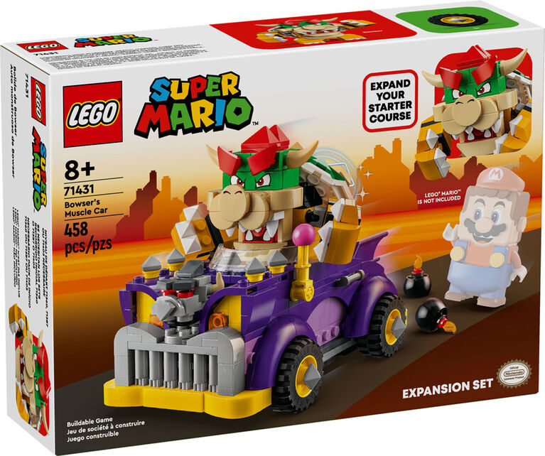 LEGO SUPER MARIO 71431 COCHE MONSTRUOSO DE BOWSER (458 PIEZAS) - 2
