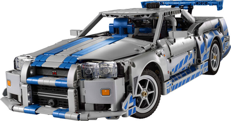LEGO TECHNIC 42210 NISSAN SKYLINE GT R34 FAST AND FURIOUS (1410 PIEZAS) - 3