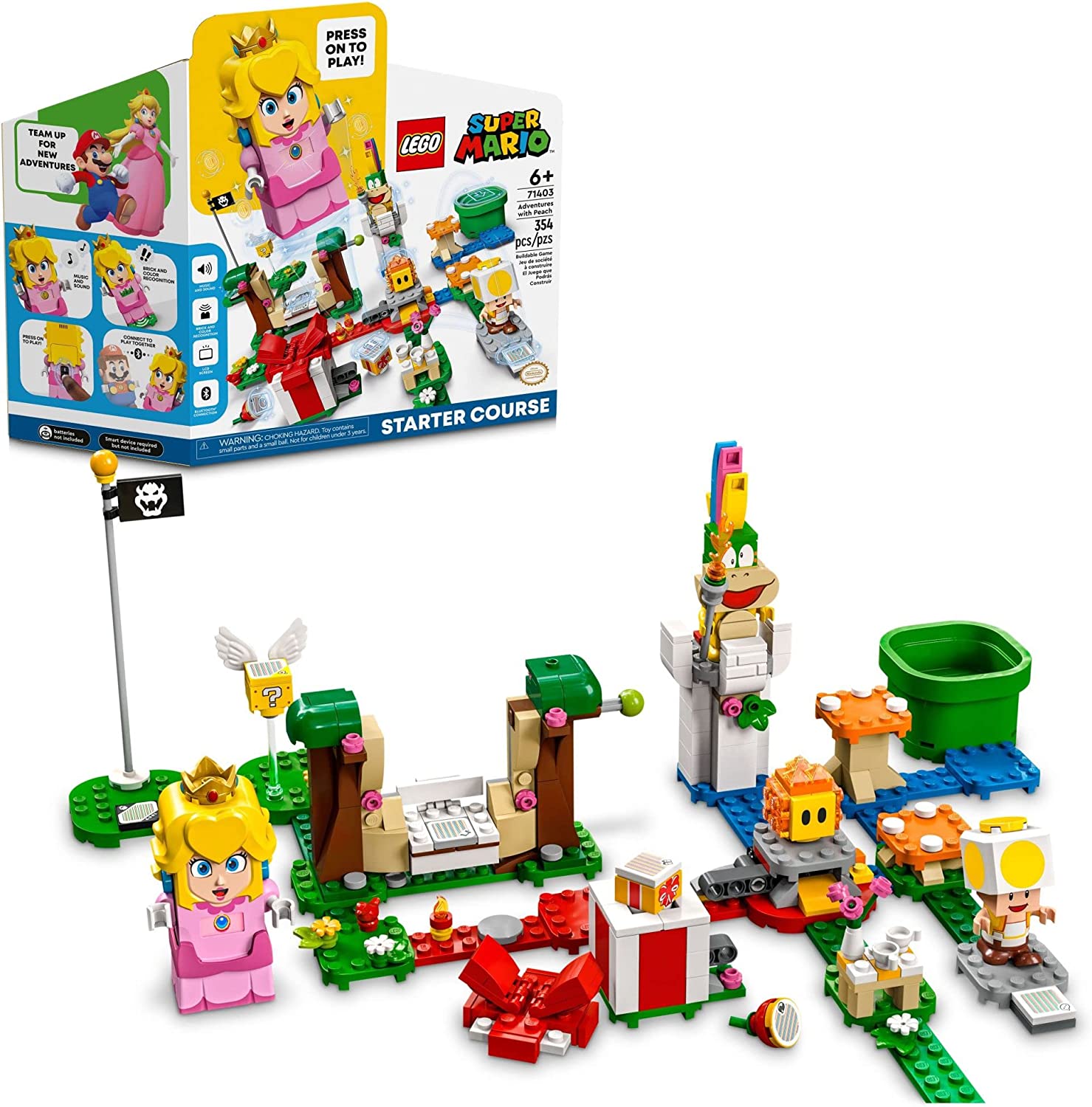 LEGO SUPER MARIO 71403 - PACK DE INICIO DE PEACH - 1