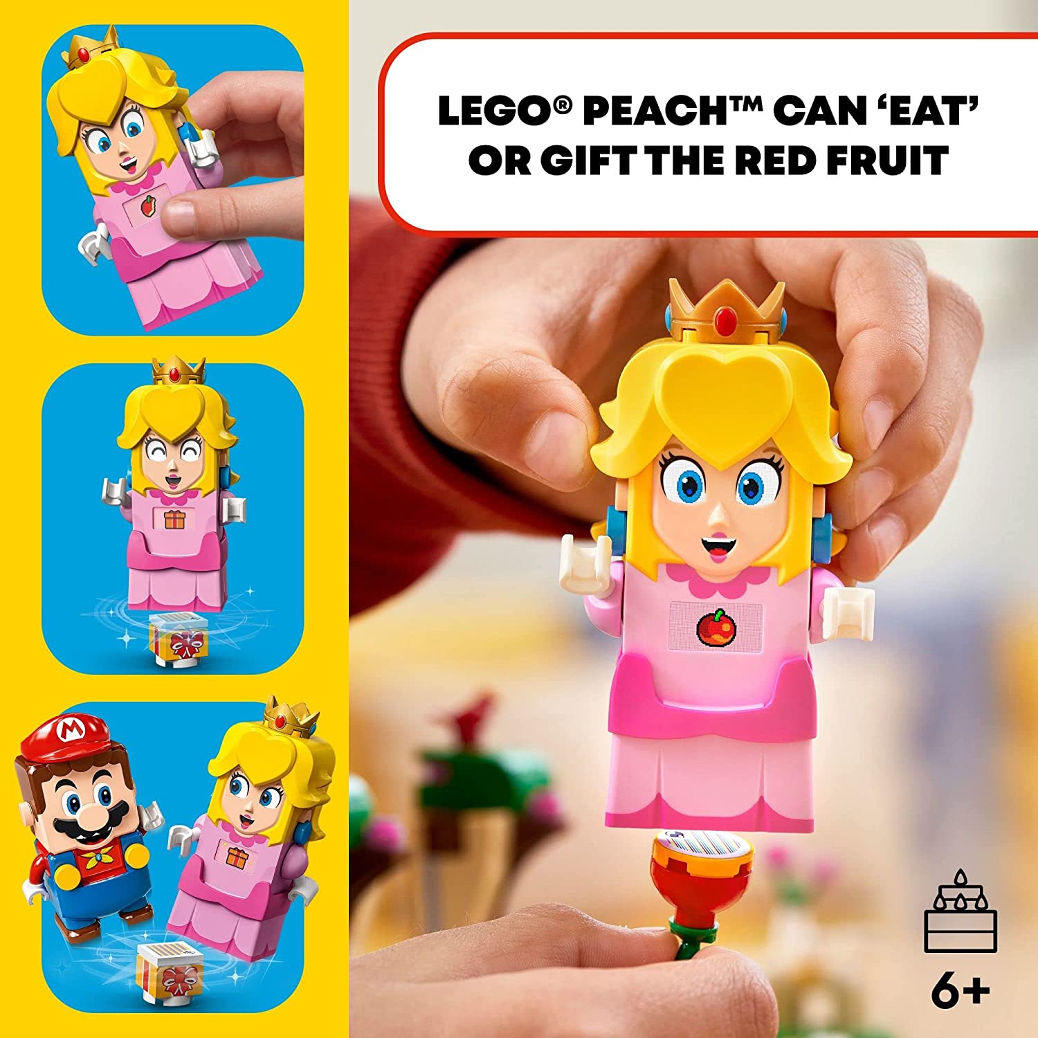 LEGO SUPER MARIO 71403 - PACK DE INICIO DE PEACH - 5