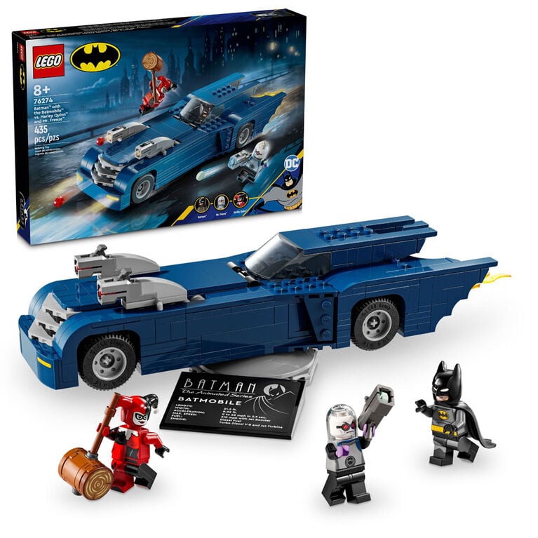 LEGO DC 76274 BATMAN CON BATMÓVIL VS. HARLEY QUINN Y MR. FREEZE - 1