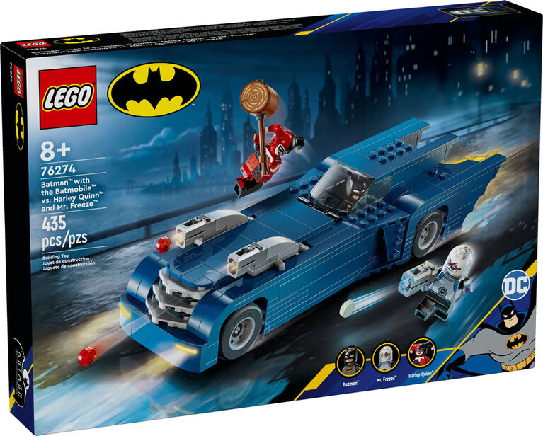 LEGO DC 76274 BATMAN CON BATMÓVIL VS. HARLEY QUINN Y MR. FREEZE - 3