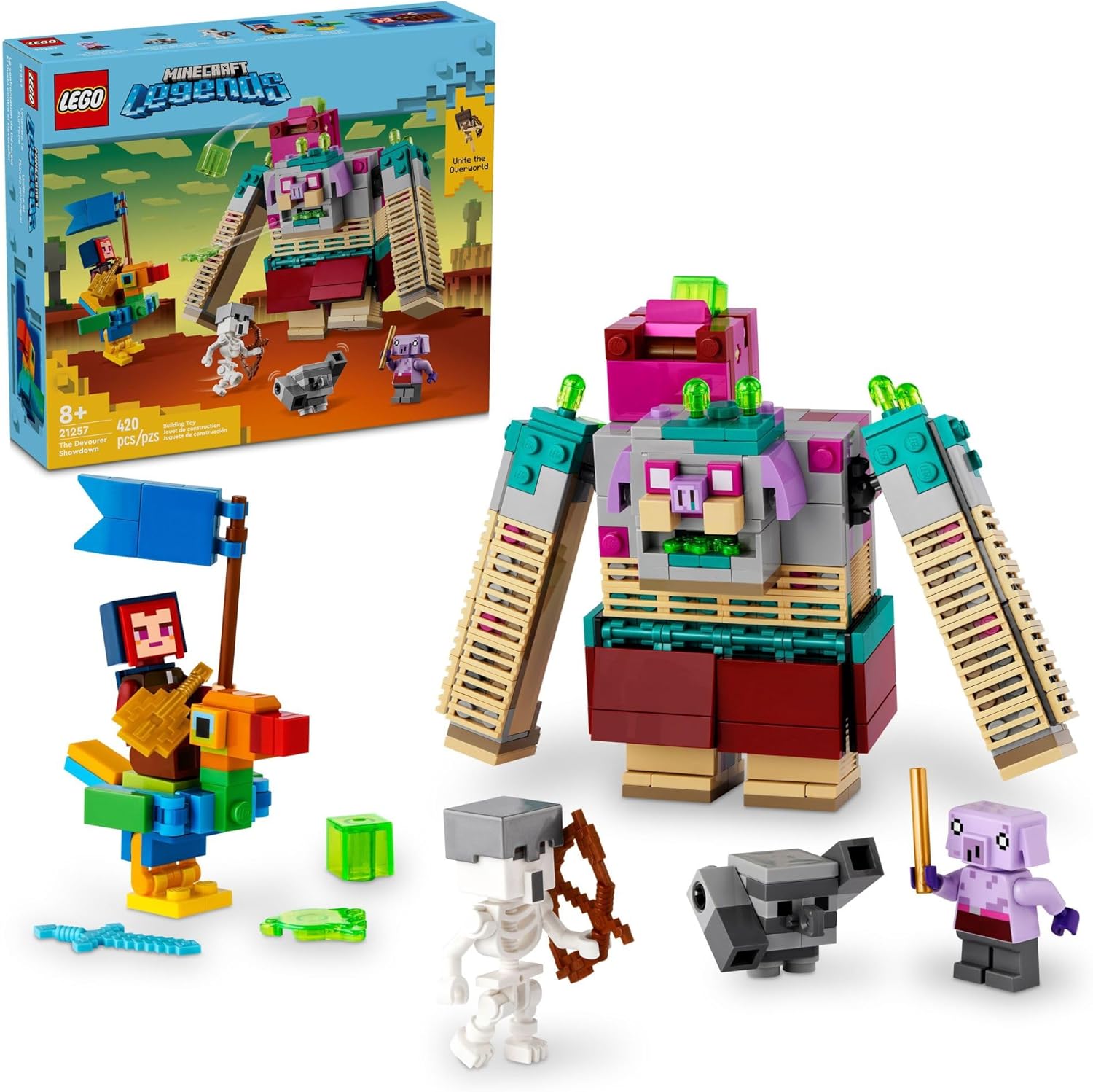 LEGO MINECRAFT 21257 EL DUELO CONTRA EL DEVORADOR - 1