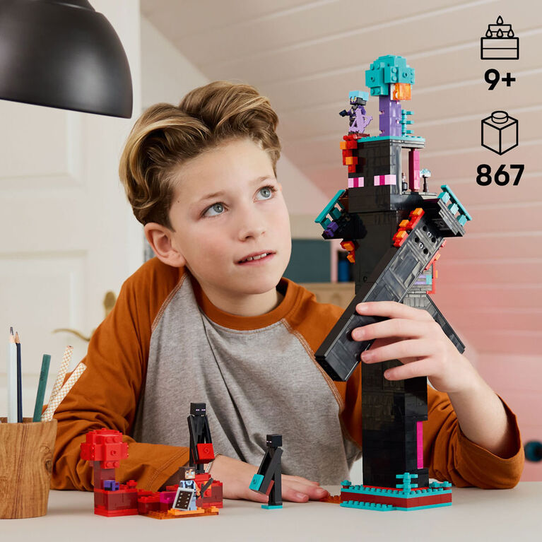 LEGO MINECRAFT 21279 LA TORRE DEL ENDERMAN (867 PIEZAS) - 3
