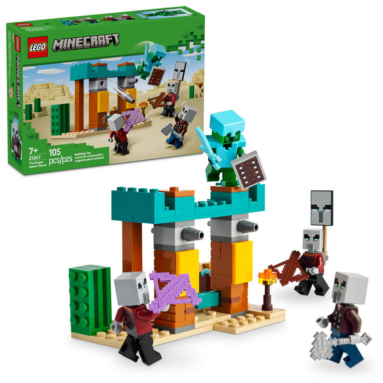 LEGO MINECRAFT 21267 THE ILLAGER DESERT PATROL - 1