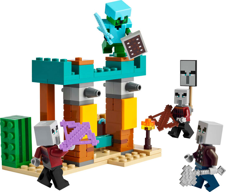 LEGO MINECRAFT 21267 THE ILLAGER DESERT PATROL - 5