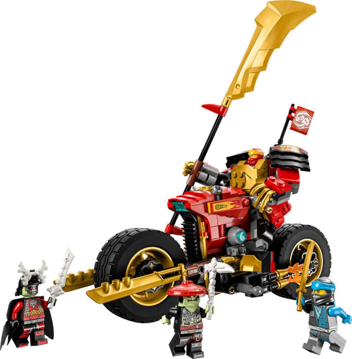 LEGO NINJAGO 71783 MOTO-MECA EVO DE KAI (312 PIEZAS) - 4