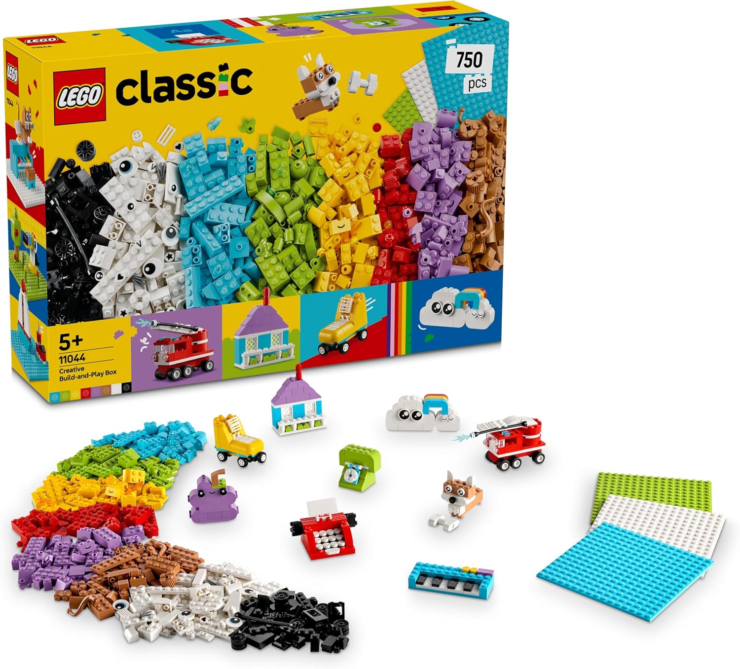 LEGO CLASSIC 11044 CAJA CREATIVA PARA CONSTRUIR Y JUGAR - 1