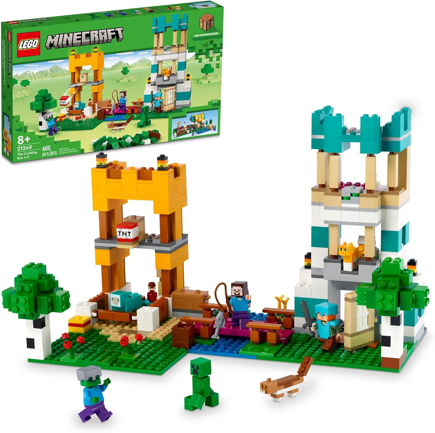 LEGO MINECRAFT 21249 CAJA MODULAR THE CRAFTING BOX 4.0 - 1