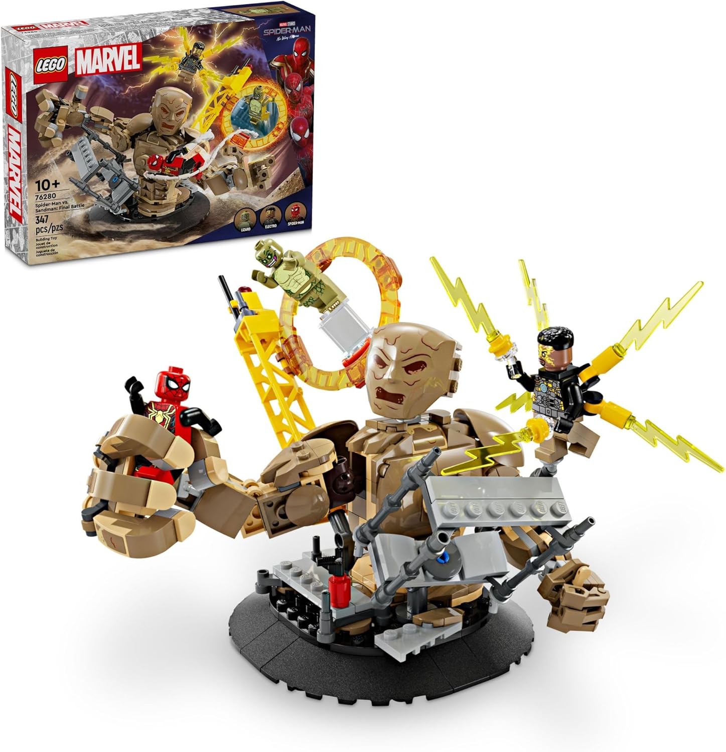 LEGO MARVEL 76280 SPIDERMAN VS. SANDMAN: BATALLA FINAL - 1