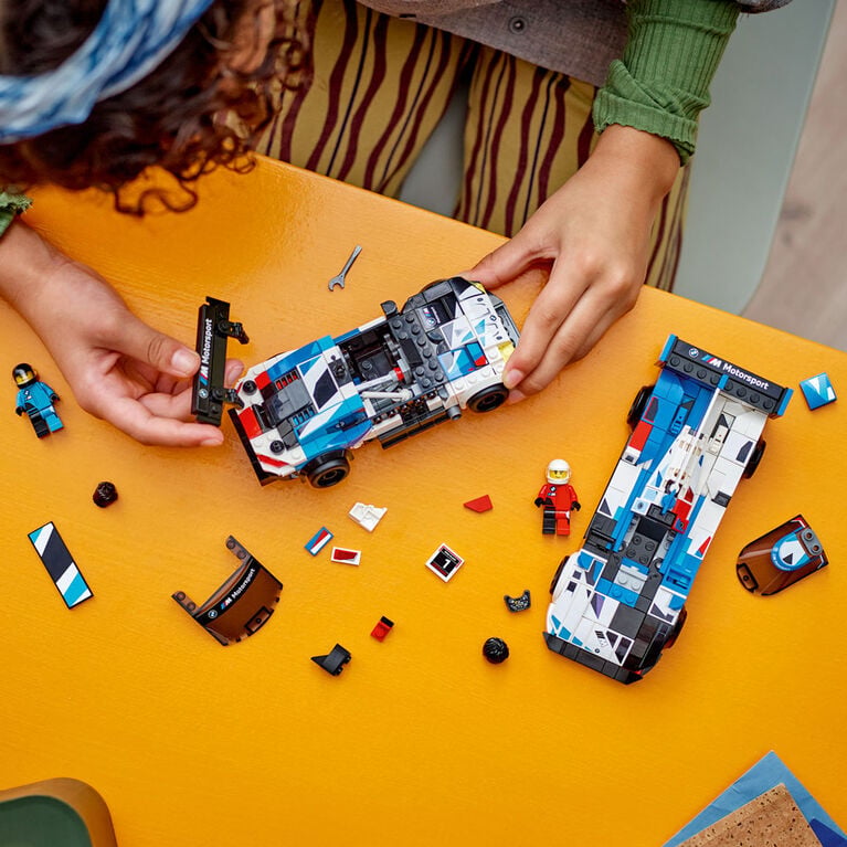 LEGO SPEED CHAMPIONS 76922 COCHES CARRERAS BMW M4 GT3 Y BMW M HYBRID V8 - 3