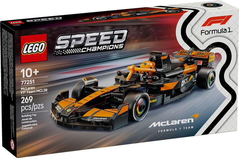 LEGO SPEED CHAMPIONS 77251 AUTO DE CARRERAS MCLAREN F1 TEAM MCL38 - 2