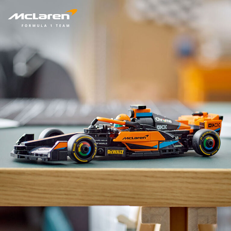 LEGO SPEED CHAMPIONS 76919 AUTO CARRERAS DE FÓRMULA 1 MCLAREN 2023 - 3