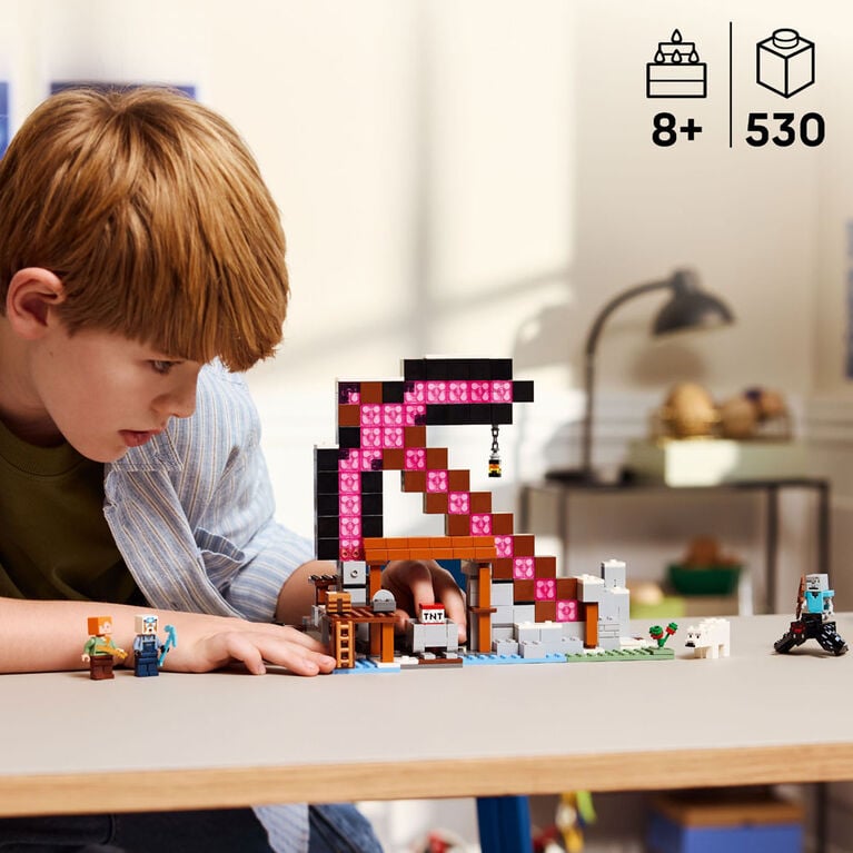 LEGO MINECRAFT 21277 LA MINA DEL PICO (530 PIEZAS) - 5