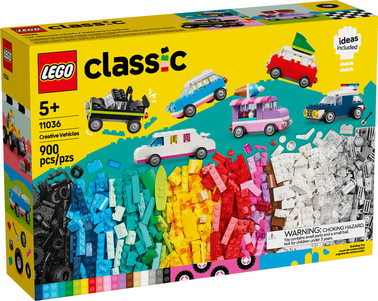 LEGO CLASSIC 11036 VEHÍCULOS CREATIVOS CLÁSICOS (900PIEZAS) - 4