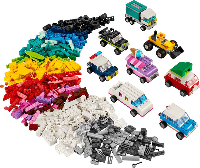 LEGO CLASSIC 11036 VEHÍCULOS CREATIVOS CLÁSICOS (900PIEZAS) - 6