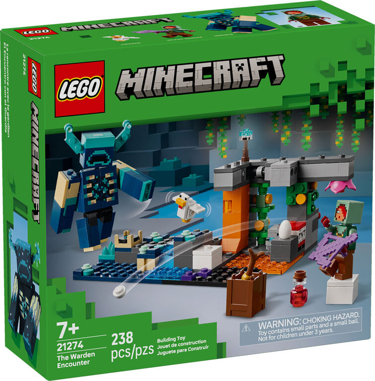 LEGO MINECRAFT 21274 EL ENCUENTRO CON EL GUARDIA (238 PIEZAS) - 2