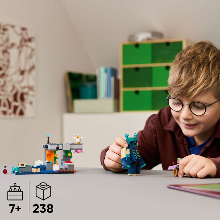 LEGO MINECRAFT 21274 EL ENCUENTRO CON EL GUARDIA (238 PIEZAS) - 5