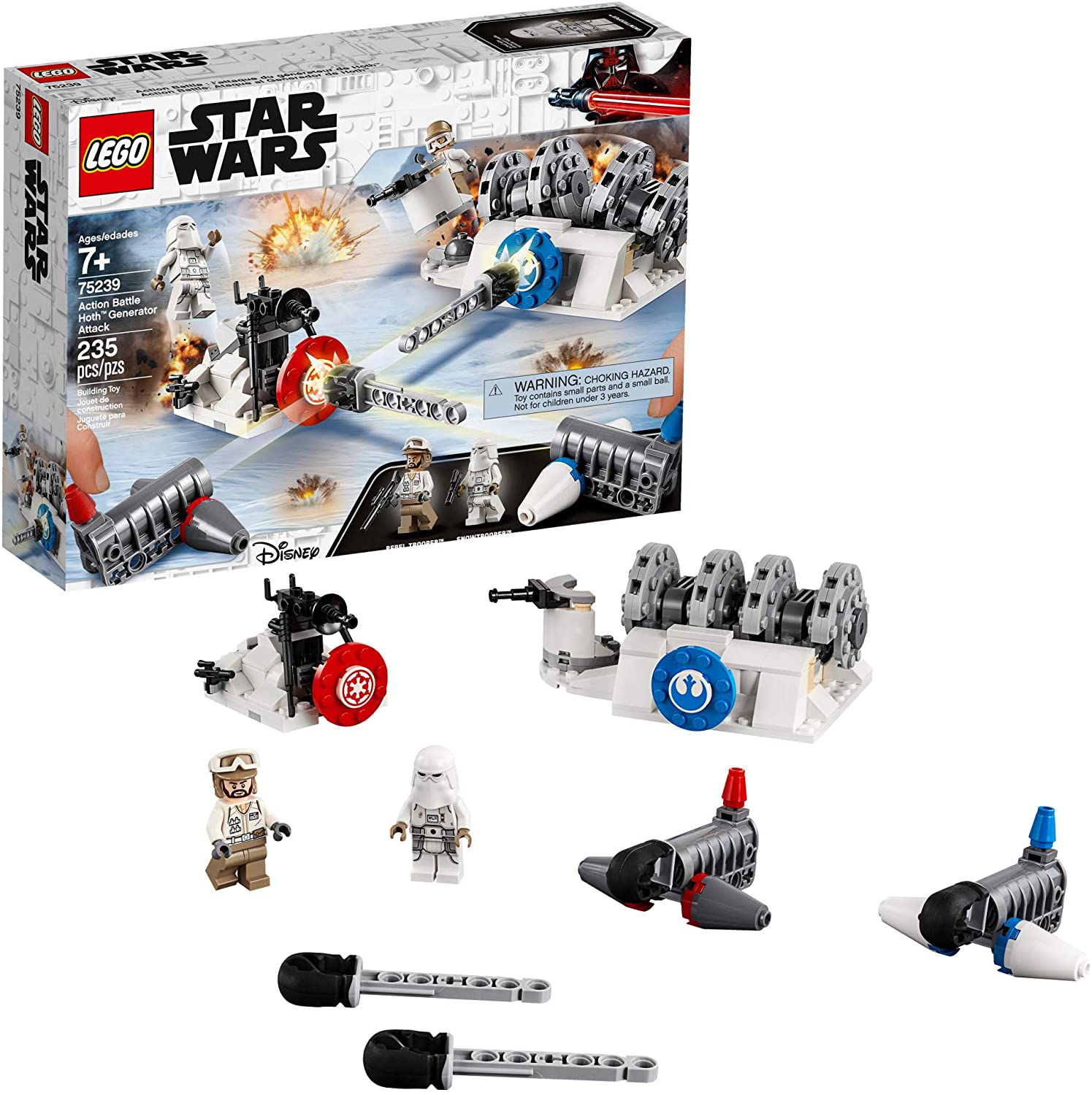 LEGO STAR WARS 75239-ATAQUE AL GENERADOR DE HOTH™(235 PIEZAS) - 1