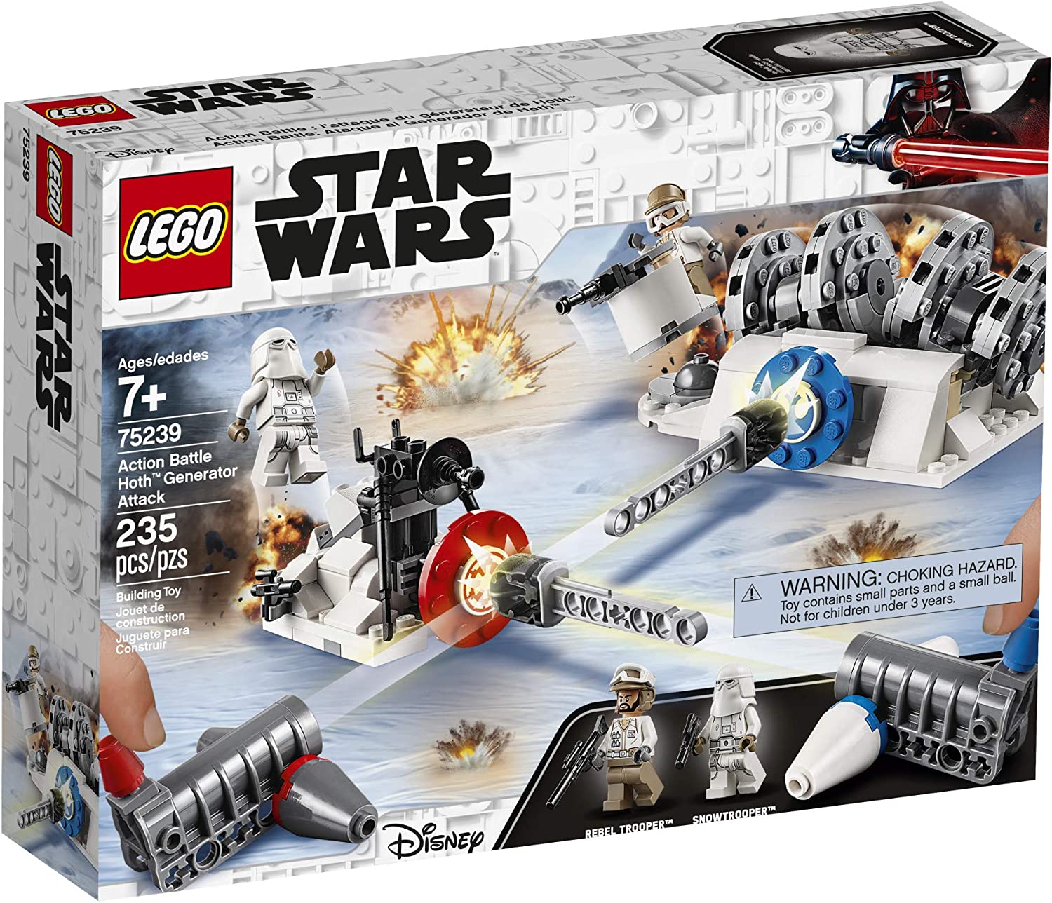 LEGO STAR WARS 75239-ATAQUE AL GENERADOR DE HOTH™(235 PIEZAS) - 2