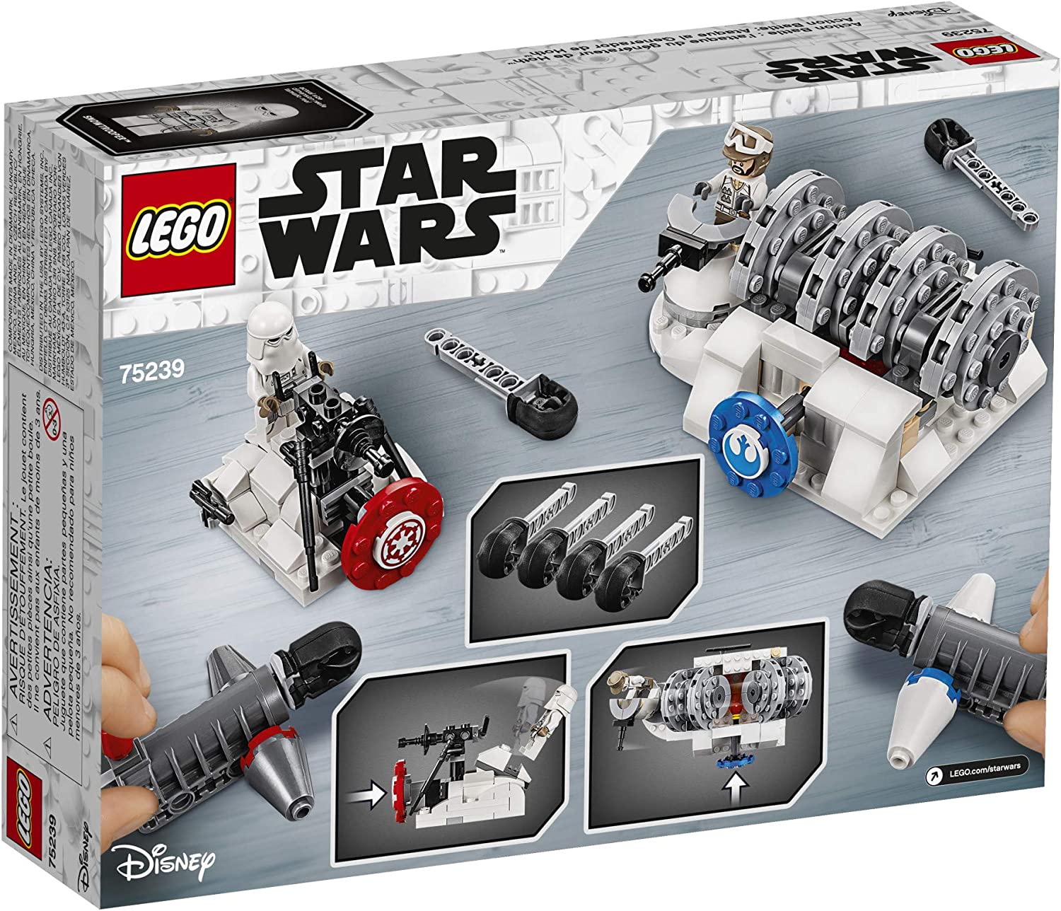 LEGO STAR WARS 75239-ATAQUE AL GENERADOR DE HOTH™(235 PIEZAS) - 3