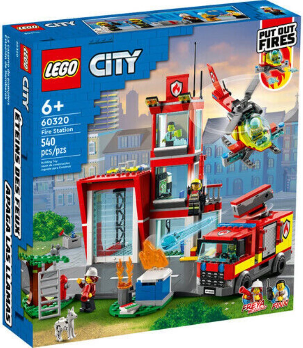 LEGO CITY 60320 - ESTACIÓN DE BOMBEROS (540 PIEZAS) - 1