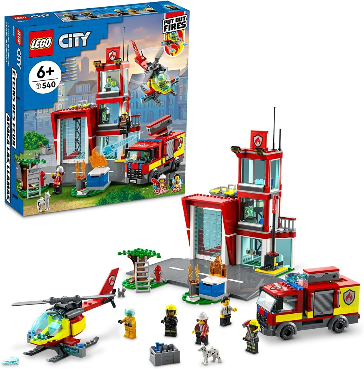 LEGO CITY 60320 - ESTACIÓN DE BOMBEROS (540 PIEZAS) - 3