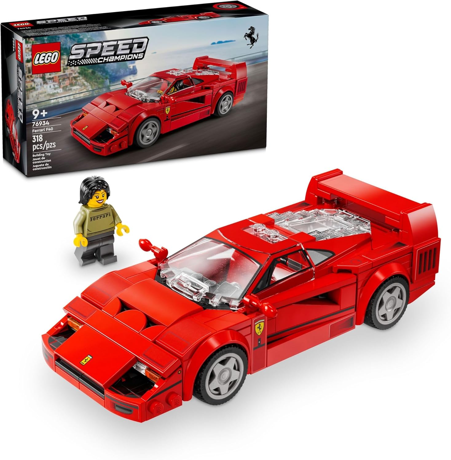 LEGO SPEED CHAMPIONS 76934 SUPERAUTO FERRARI F40 - 1