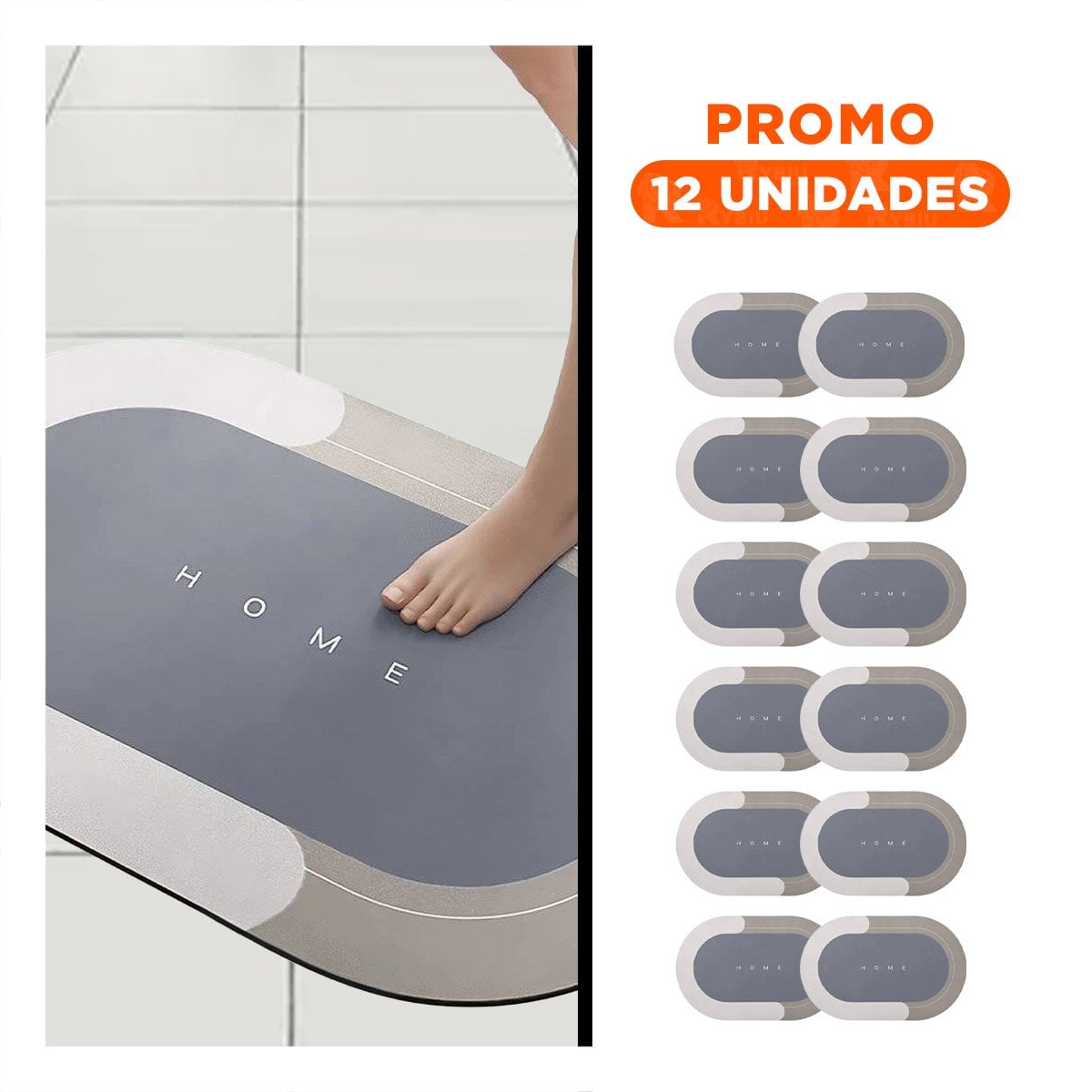 PACK12 ESTERA LIGERA HOME PLOMO FUNCIONAL Y SUAVE IDEAL PARA CUALQUIER AREA - 1