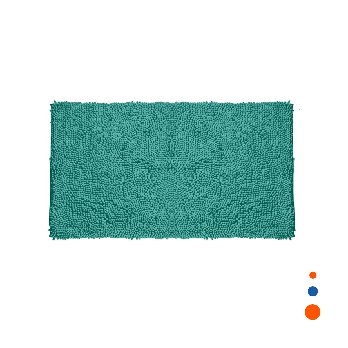 TAPETE DECORATIVO MICROFIBRA 40X60CM VERDE AGUA MATERIAL RESISTENTE Y LIGERO Y+REGALO STICKER - 1