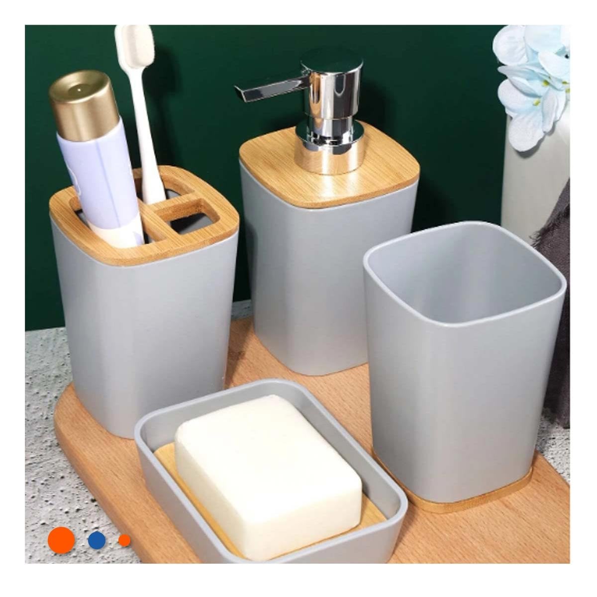 PACK6 SEPARADOR COMPACTO 6 PIEZAS GRIS MATERIAL RESISTENTE Y LIGERO PARA CASA Y+PAPEL REGALO - 2