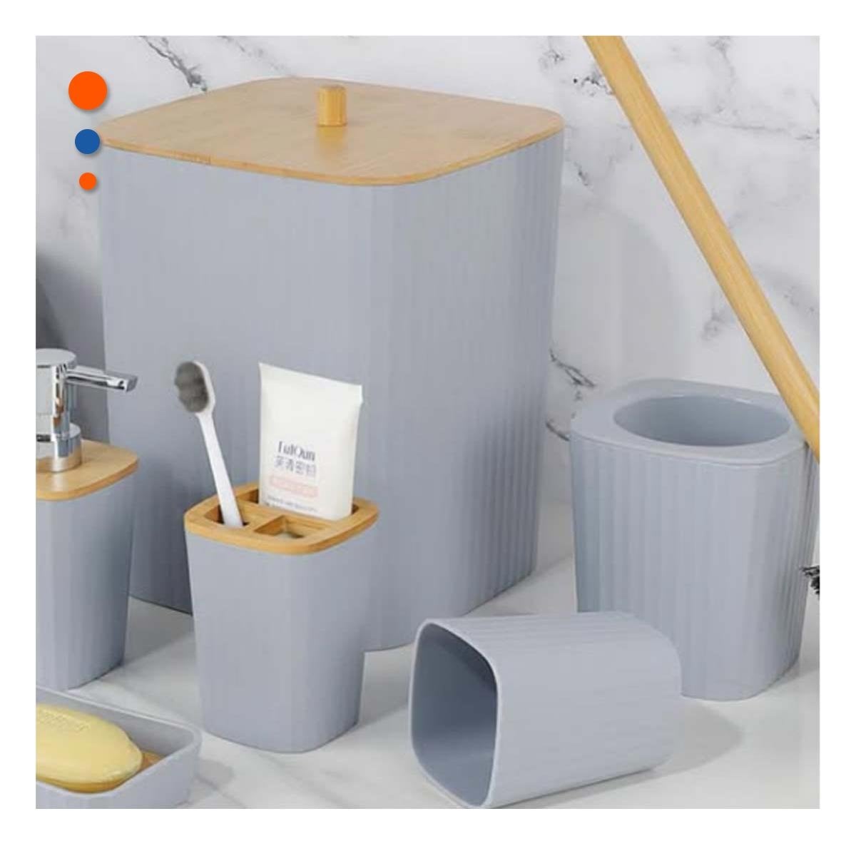 PACK6 SEPARADOR COMPACTO 6 PIEZAS GRIS MATERIAL RESISTENTE Y LIGERO PARA CASA Y+PAPEL REGALO - 5
