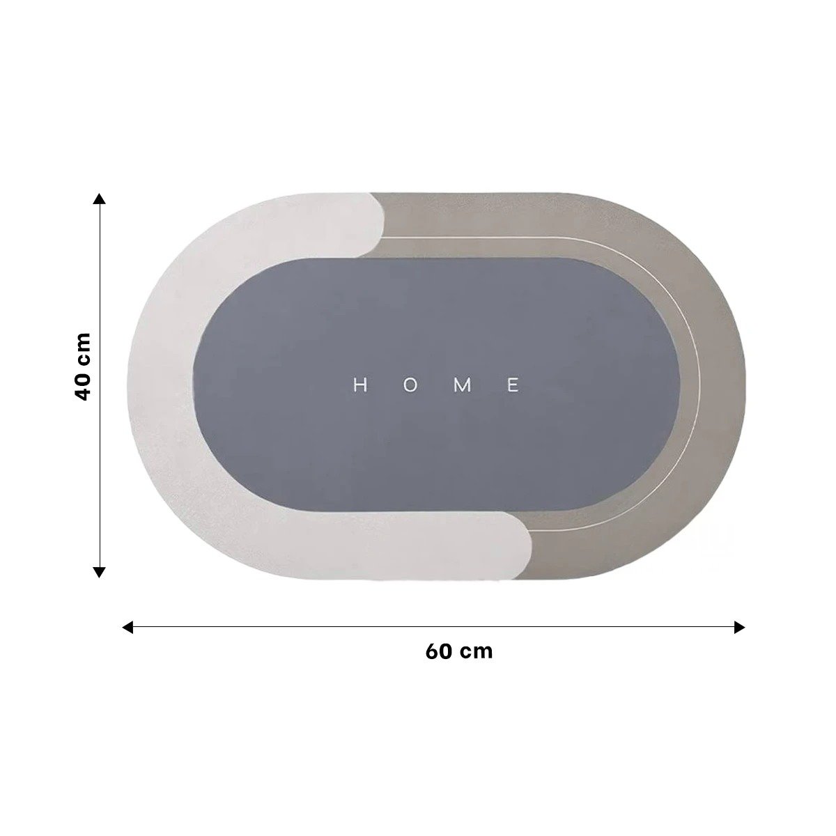 TAPETE LIGERO HOME PLOMO FUNCIONAL Y SUAVE IDEAL PARA CUALQUIER AREA Y+POST IT - 4