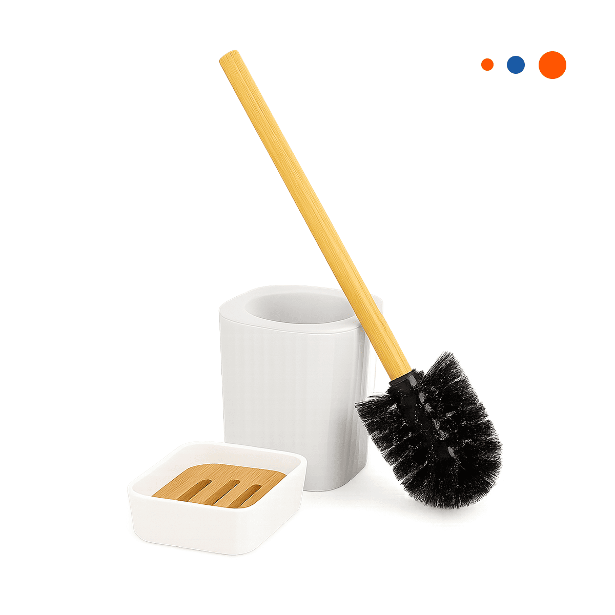 PACK2 SEPARADOR COMPACTO 6 PIEZAS BLANCO MATERIAL RESISTENTE Y LIGERO Y+REGALO STICKER - 2