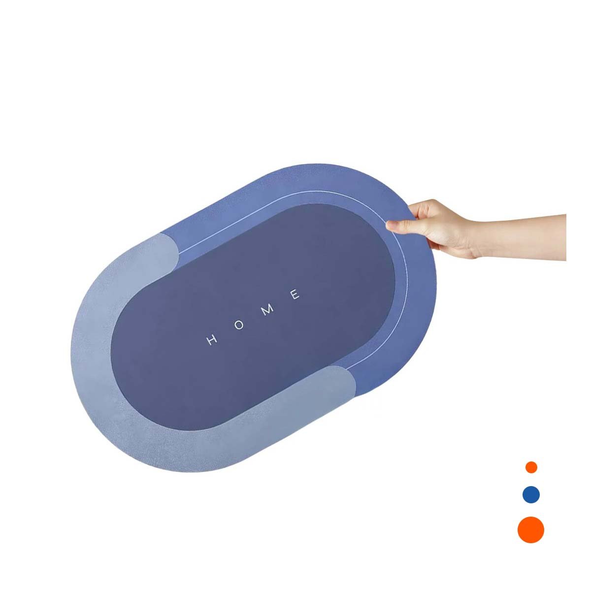 PACK2 COBERTOR COMODO HOME AZUL ACERO MATERIAL RESISTENTE Y FACIL DE LIMPIAR Y+REGALO STICKER - 2