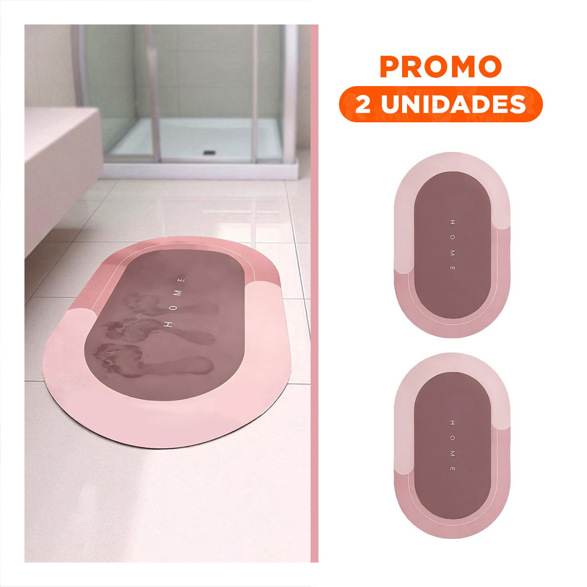 PACK2 COBERTOR SUAVE HOME ROSADO FUNCIONAL Y COMODO PARA MANTENER ORDEN Y+REGALO STICKER - 1