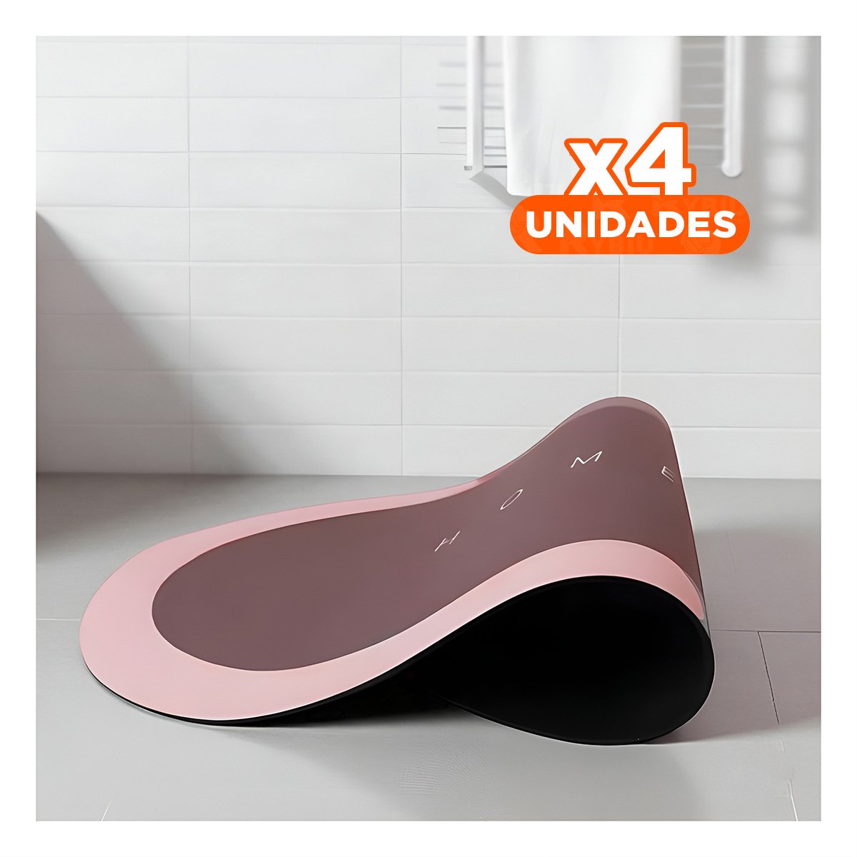 PACK4 COBIJA LIGERA HOME ROSADO FUNCIONAL Y SUAVE PERFECTA PARA MANTENER ORDEN Y+PAPEL REGALO - 1