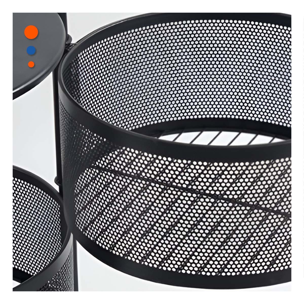 ESTANTE CIRCULAR MULTIFUNCIONAL DE 5 NIVELES ESTRUCTURA RESISTENTE Y+POST IT - 5