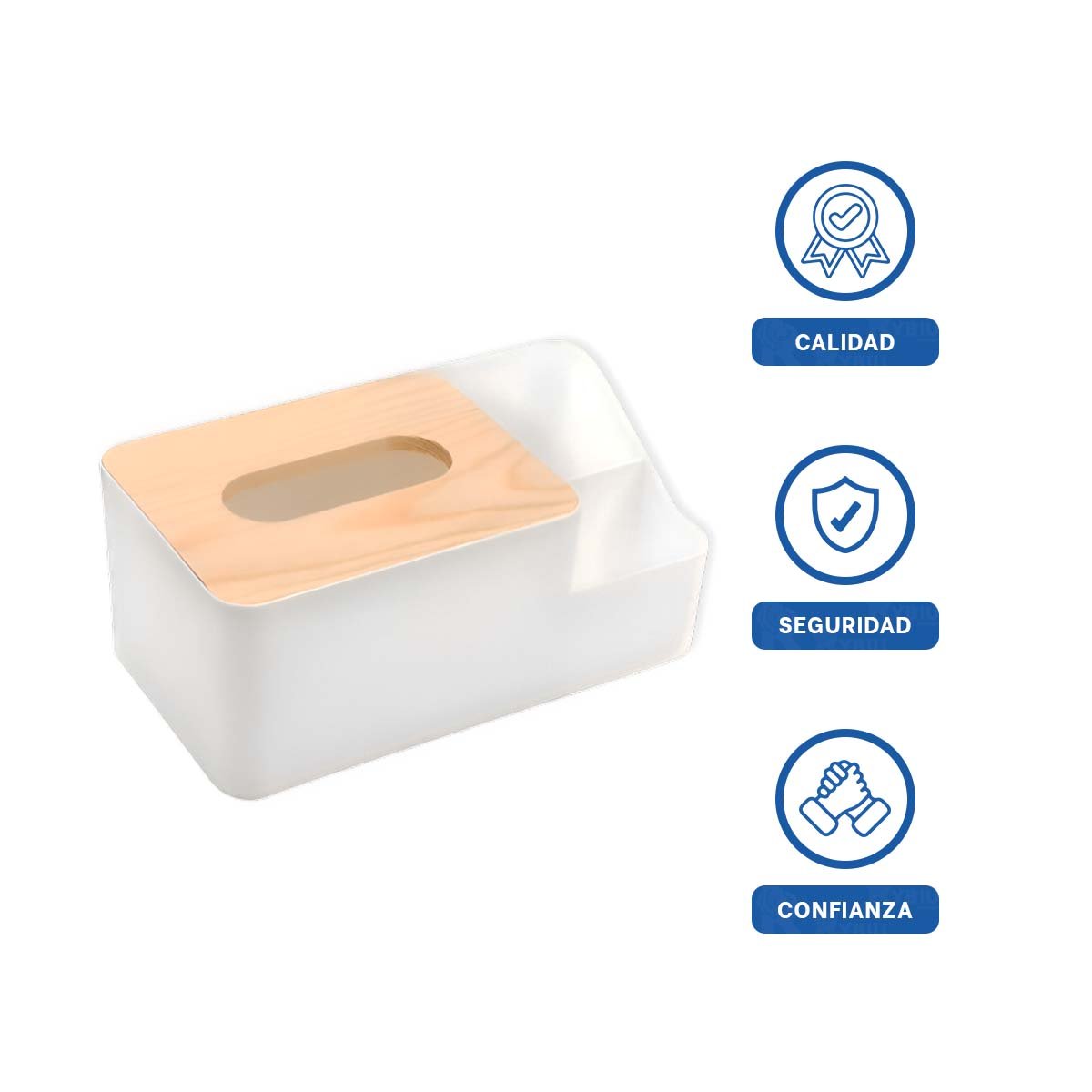 SERVILLETERO MULTIFUNCIONAL SEGURO, COMODO Y FACIL DE GUARDAR BLANCO Y+POST IT - 5