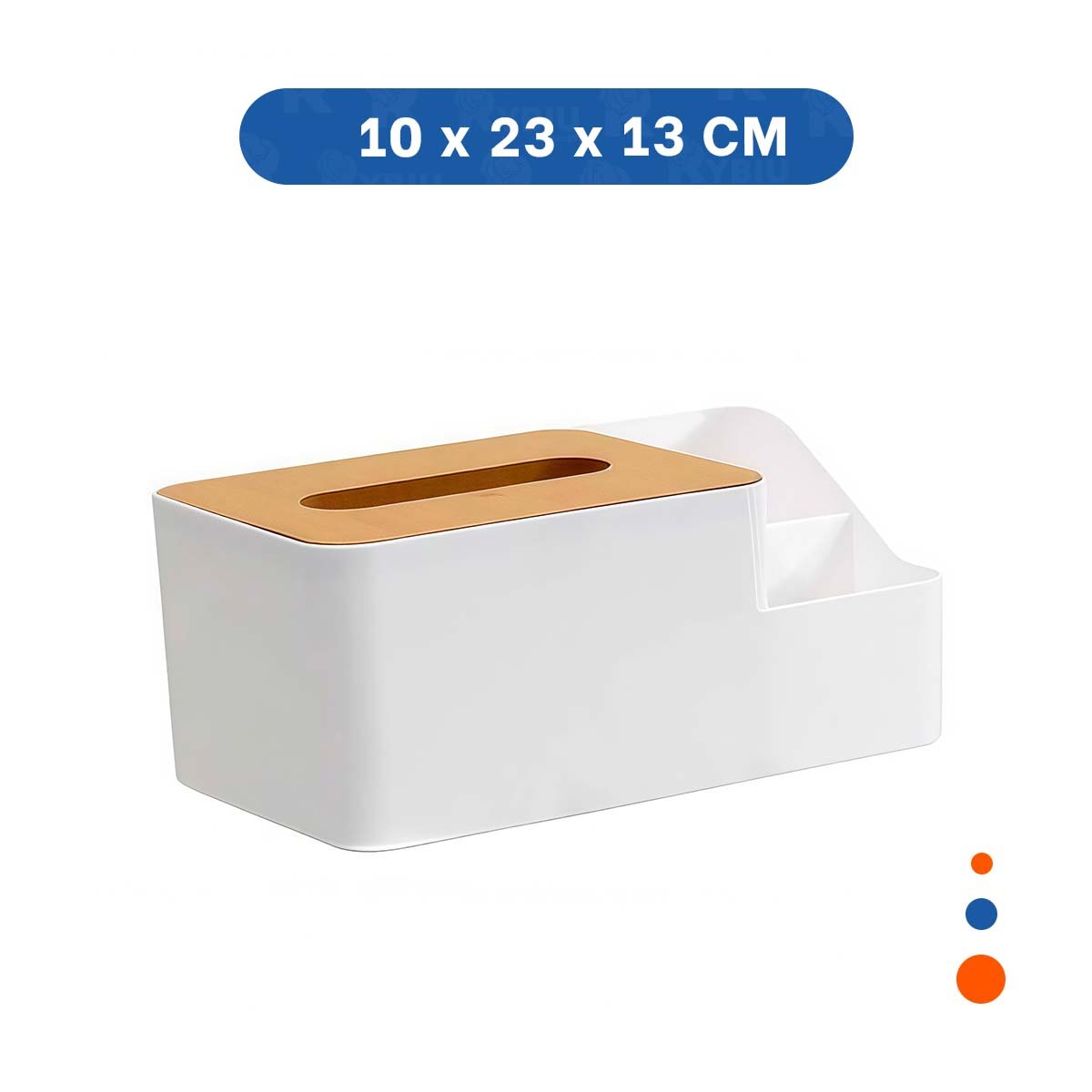 PACK4 ORGANIZADOR DE SERVILLETAS MULTIFUNCIONAL, LIGERO, VERSATIL Y COMODO BLANCO - 4