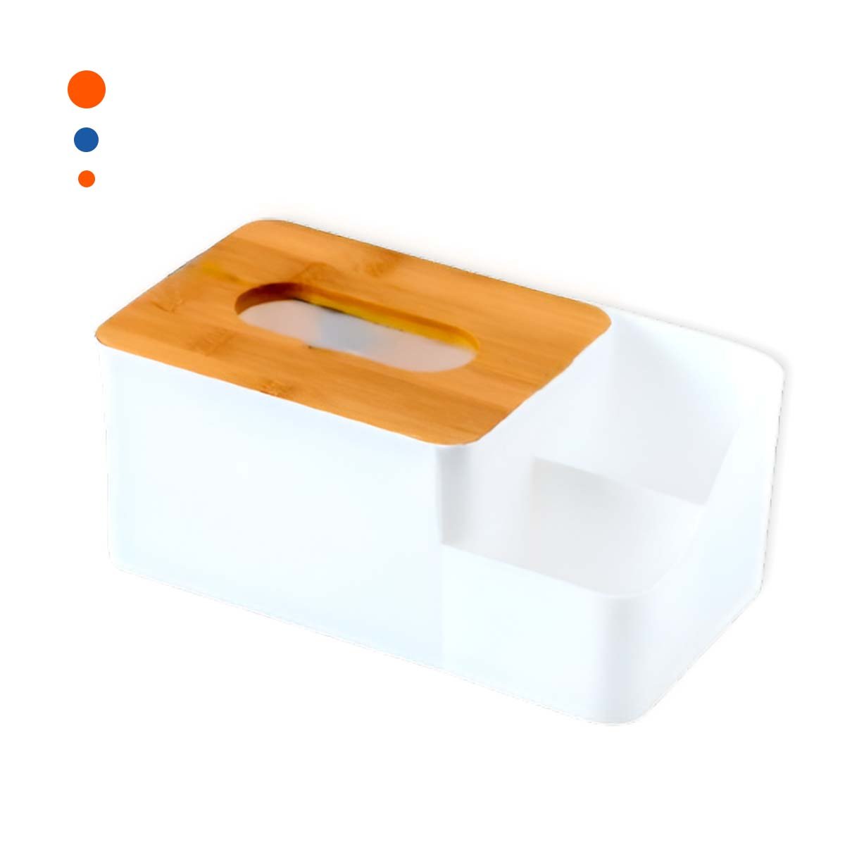 SERVILLETERO MULTIFUNCIONAL PRACTICO, LIGERO Y FUNCIONAL PARA HOGAR BLANCO Y+LIGAS REGALO - 5